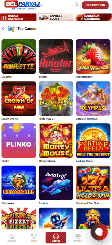 Sélection des meilleurs jeux de casino sur Bel Paryaj — machines à sous et jackpots